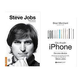 + Combo Sách Kĩ Năng Kinh Doanh: Tiểu Sử Steve Jobs (Tái Bản 2017) + Câu Chuyện Iphone