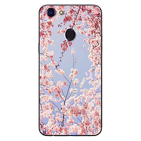 Ốp Lưng in cho Oppo F5 - F5 Youth Mẫu Hoa Đào - Hàng Chính Hãng
