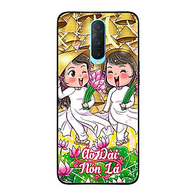 Ốp Lưng in cho Oppo R17 Pro Mẫu NỀN SG6 - Hàng Chính Hãng