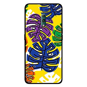 Ốp Lưng in cho Oppo K3 Mẫu Họa Tiết Lá - Hàng Chính Hãng