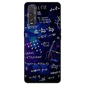Ốp lưng dành cho Oppo Find X2 mẫu Họa Tiết Số Học
