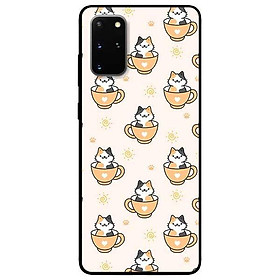 Ốp lưng dành cho Samsung S20 - S20 Plus - S20 Ultra mẫu Mèo Ly Tình Yêu