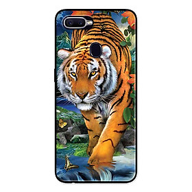 Ốp Lưng in cho Realme 2 Pro Mẫu Nền Hổ Mẫu 1 - Hàng Chính Hãng