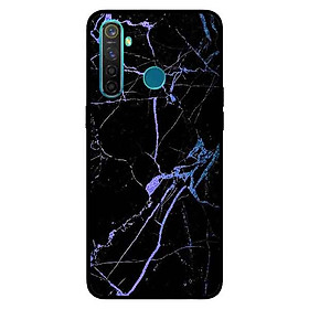 Ốp Lưng in cho Realme 5 Mẫu NỀN ĐÁ HOA 4 - Hàng Chính Hãng