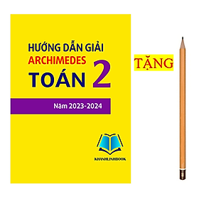 Sách - Hướng dẫn giải archimedes toán 2