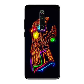 Ốp Lưng in cho Xiaomi Mi 9T Mẫu Găng Tay Vô Cực - Hàng Chính Hãng