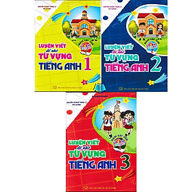 Sách - Luyện viết để nhớ từ vựng tiếng Anh Lớp 1.2.3.4.5 - Global Success Kết nối tri thức với cuộc sống