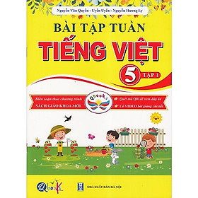 Sách - Bài tập Tuần Tiếng Việt 5 tập 1 (Cánh diều)