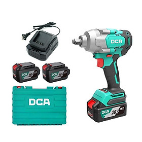 MÁY SIẾT BULONG KHÔNG CHỔI THAN DÙNG PIN 20V/6AH DCA ADPB698HK - HÀNG CHÍNH HÃNG
