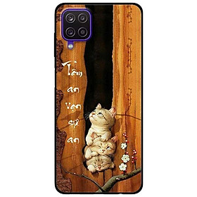 Ốp lưng dành cho Samsung Galaxy A12 - A21s - A31 - mẫu Tâm An Chú Mèo