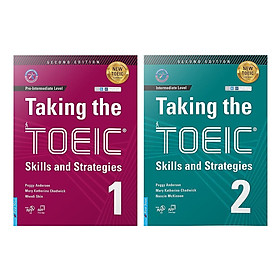 Sách - Combo Taking The TOEIC - Skills and Strategies 1 + 2 - First News