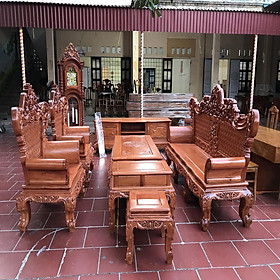 Bộ Bàn Ghế Hoàng Gia Gỗ Gõ Đỏ