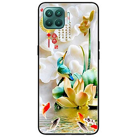 Ốp lưng dành cho Oppo A93 - F17 Pro mẫu Chim Hoa TRắng