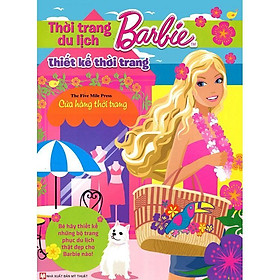 Sách Ghép Hình Barbie Thủ Công Dựng Hình Thời Trang Thời Trang Du Lịch - Tân Việt Books