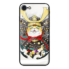 Ốp kính cho Iphone 8 mẫu MÈO SAM1 - Hàng chính hãng