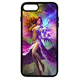 Ốp lưng cho iPhone 7 Plus Girl 215 - Hàng chính hãng