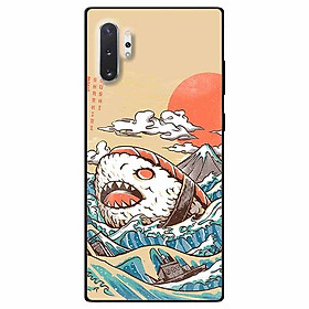 Ốp lưng dành cho Samsung Note 10 Plus mẫu Cá Shushi Cuộn