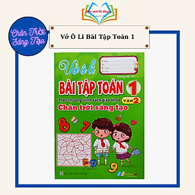 Sách - Combo Vở Ôli Bài Tập Toán Lớp 1 - Biên Soạn Theo Chương Trình SGK Chân Trời Sáng Tạo (2 quyển)