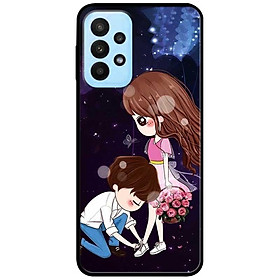 Ốp lưng dành cho Samsung A13 5G - Samsung A33 5G - Cô Gái Cầm Hoa Anime