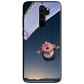 Ốp lưng in cho Xiaomi Redmi Note 8 Pro Mẫu Heo Bay