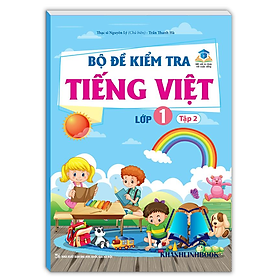 Sách - Bộ đề kiểm tra Tiếng Việt lớp 1 tập 2