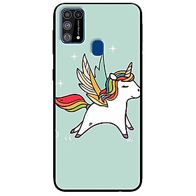 Ốp lưng dành cho Samsung M30 - M30s - M31 mẫu Ngựa Cánh Thiên Thần