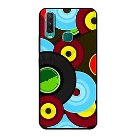 Ốp Lưng in cho Vivo Y15 Mẫu Họa Tiết Đĩa CD - Hàng Chính Hãng