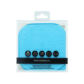 Bát silicon xếp gọn đựng bánh ăn dặm cho bé Marcus & Marcus