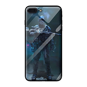 Ốp kính cho iPhone 8 Plus mẫu FBI 1 - Hàng chính hãng