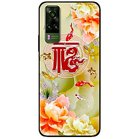 Ốp lưng dành cho Vivo Y51 (2020) - Y31 (2020) mẫu Cá và Mẫu Đơn