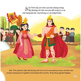 Truyện Cổ Tích Việt Nam - Sơn Tinh Thủy Tinh (Song Ngữ Việt - Anh)