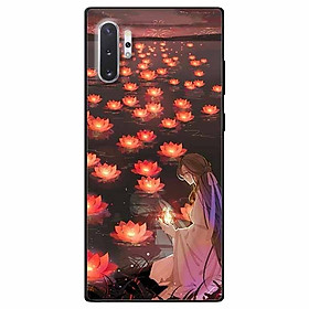 Ốp lưng dành cho Samsung Note 10 Plus mẫu Thả Hoa Đăng