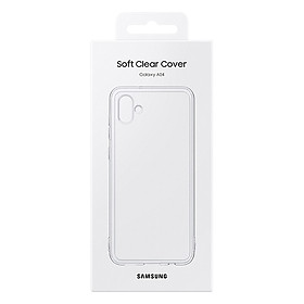 Ốp Lưng Nhựa Dẻo Trong Samsung Galaxy A04 - Hàng Chính Hãng