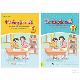 Sách - Combo 2 cuốn Vở Luyện Viết lớp 1 - Biên soạn theo chương trình Kết Nối - ndbooks