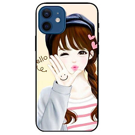 Ốp lưng dành cho Iphone 12 / 12 Pro mẫu Hello Em Gái