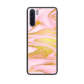 Ốp Lưng in cho Oppo A91 Mẫu NỀN ĐÁ HOA 8 - Hàng Chính Hãng