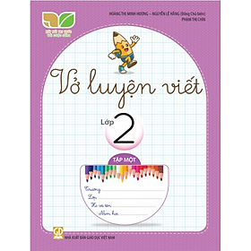 Sách - Vở luyện viết lớp 2 ( tập 1 )