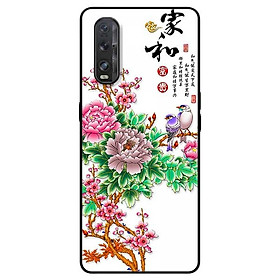Ốp lưng dành cho Oppo Find X2 mẫu Hoa Mẫu Đơn