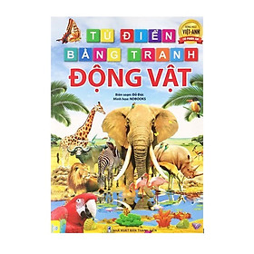 Sách - Từ điển bằng tranh Động Vật - Song ngữ Anh Việt- ndbooks