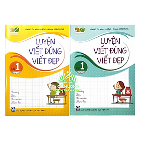 Sách - Combo Luyện Viết Đúng Viết Đẹp Lớp 1 - tập 1 + 2 ( kết nối)