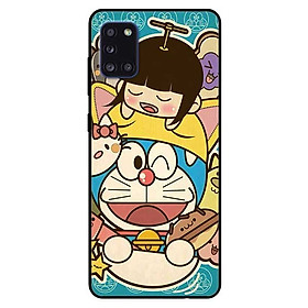 Ốp lưng dành cho Samsung Galaxy A31 mẫu Mèo Máy Nháy Mắt