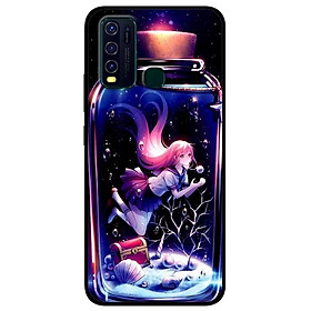 Ốp lưng dành cho Vivo Y30 mẫu Cô Gái Trong Lọ
