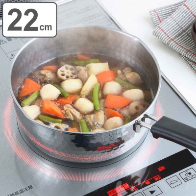 Nồi inox dùng cho bếp từ Yukihira Aji Ichi - Made in Japan