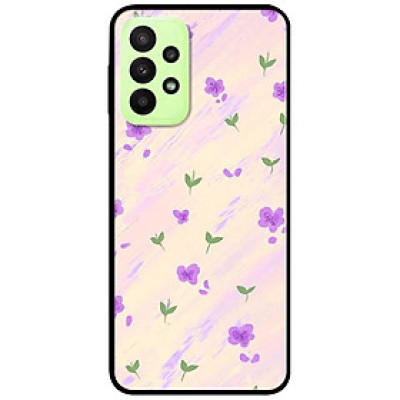 Ốp lưng dành cho Samsung A13 mẫu Hoa Tím 1