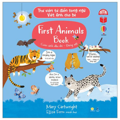 Sách - First Animals Book - Cuốn Sách Đầu Đời - Động Vật