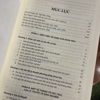 (Bìa cứng) LOGIC CỦA SỰ KHÁM PHÁ KHOA HỌC- Karl Popper- Nguyễn Trung Kiên dịch - IRED Books - NXB Tri Thức 