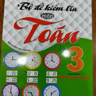 Sách - Bộ Đề Kiểm Tra Môn Toán Lớp 3 (Kết Nối)