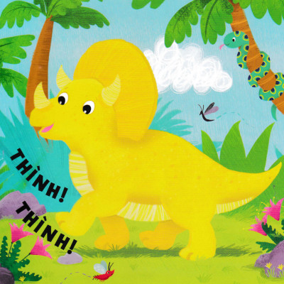 Sách Âm Thanh - Những Chú Khủng Long Vui Vẻ _TV