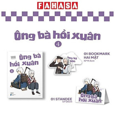 Sách - Ông Bà Hồi Xuân - Tập 4 - Tặng Kèm Bookmark Hai Mặt + Standee Giấy