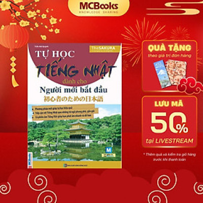 Sách - Tự Học Tiếng Nhật Dành Cho Người Mới Bắt Đầu - MCBooks